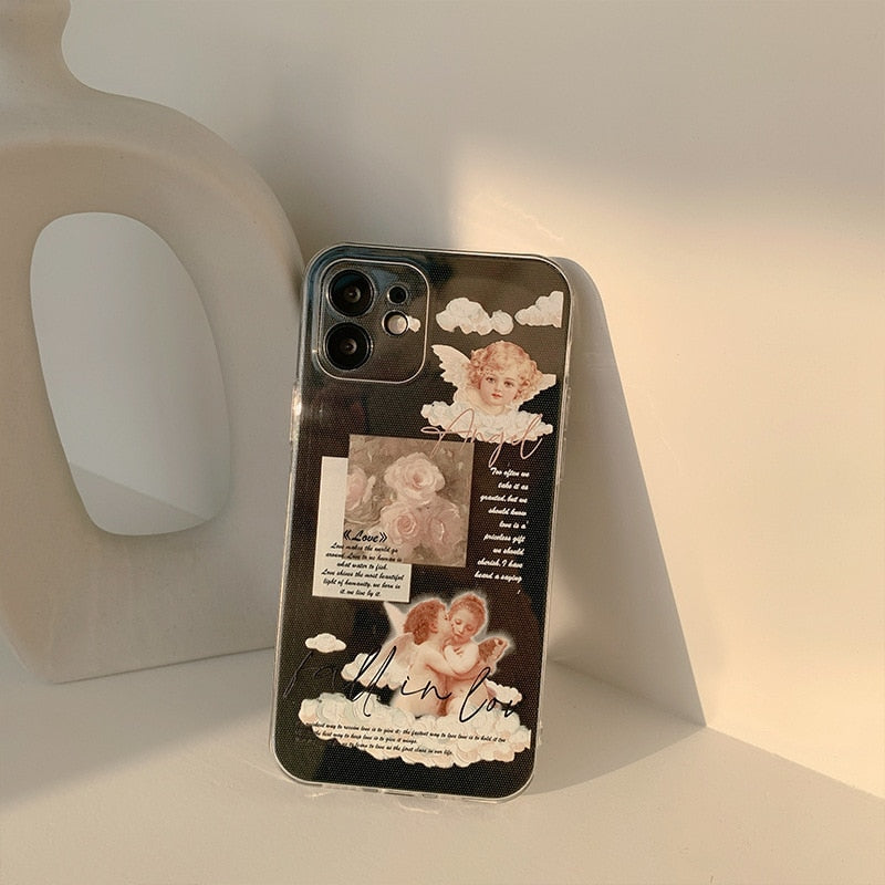 Romantic Fall In Love iPhone Case