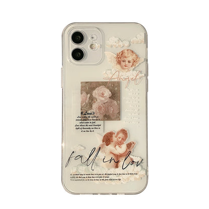 Romantic Fall In Love iPhone Case