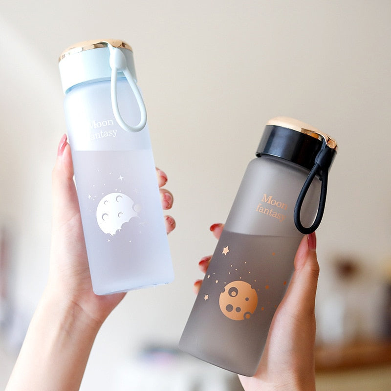 400ml Frosted Moon Water Bottle