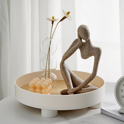 nordic wooden display tray 