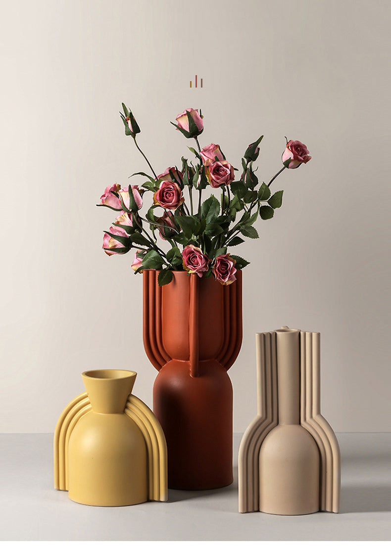 Modern Nordic Minimal Ceramic Vase