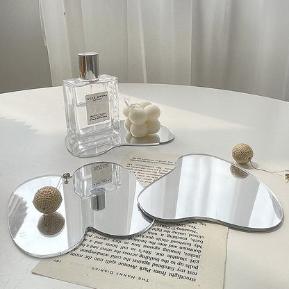 Wavy Mirrored Table Coasters