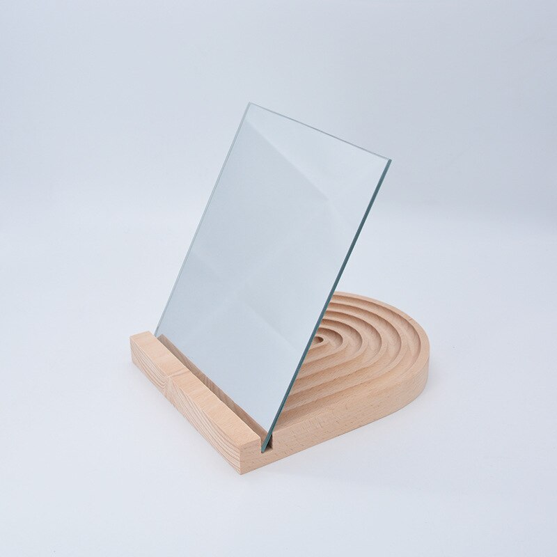 Small Nordic Wooden Tray & Mirror