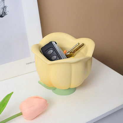 Kawaii Tulip Shaped Storage Pot