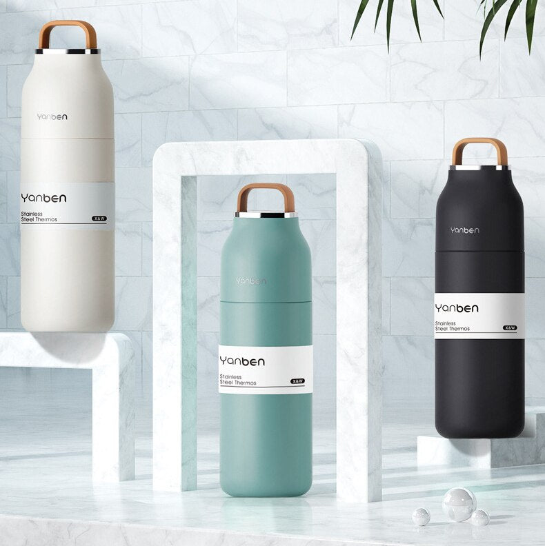 350ml Thermal Stainless Steel Flask - All Colours