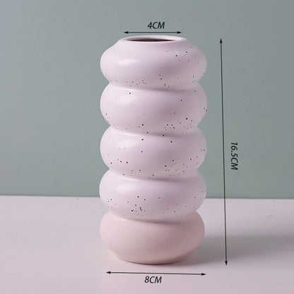 Sweet Pastel Figurine Vase