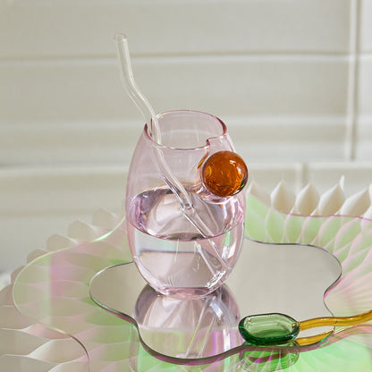Danish Pastel Ball Glass Tumbler