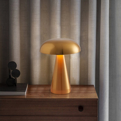 Opulent Mushroom Lamp - Gold/Copper/Silver