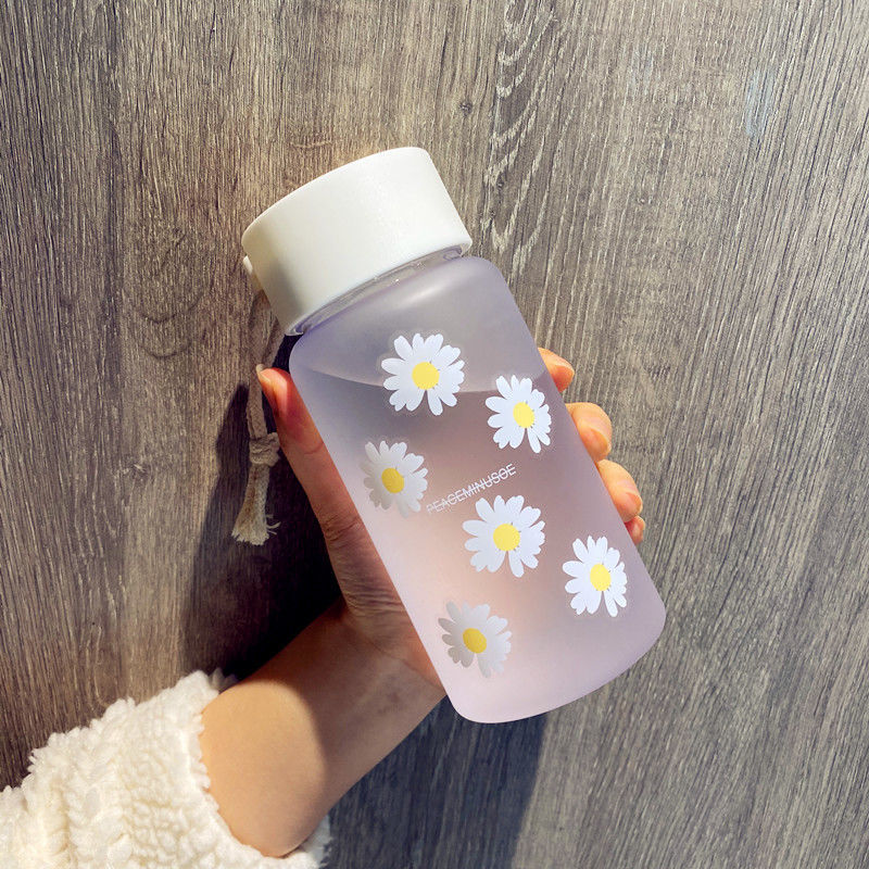 Daisy Flower Water Bottle