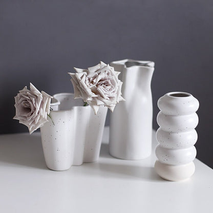 Sweet Pastel Figurine Vase