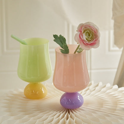 Danish Pastel Ball Glass Tumbler