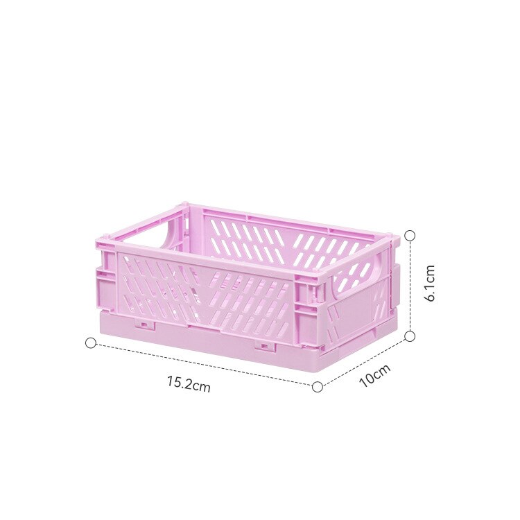 Stackable Pastel Storage Crate