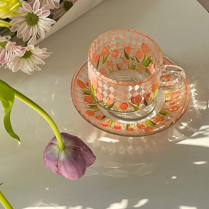 Floral Tea Party Cup & Saucer