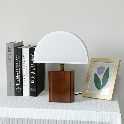 Nordic Mid Century Wooden Lamp