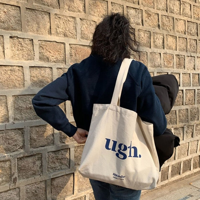The "Ugh" Canvas Tote Bag