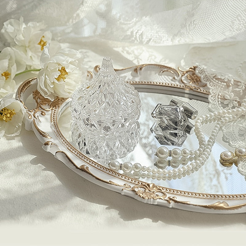ornate vintage style dressing table tray