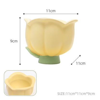 Kawaii Tulip Shaped Storage Pot