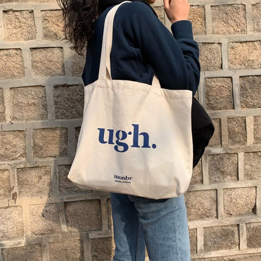 The "Ugh" Canvas Tote Bag