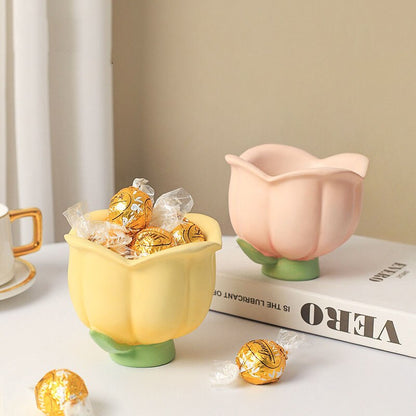Kawaii Tulip Shaped Storage Pot