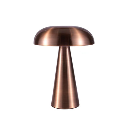 Opulent Mushroom Lamp - Gold/Copper/Silver
