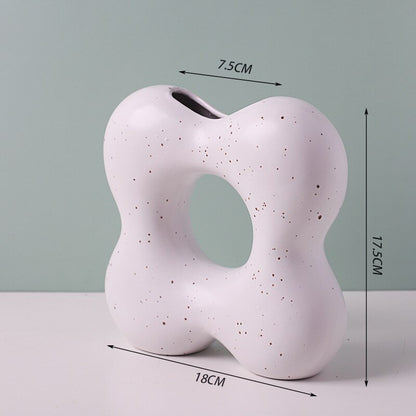 Sweet Pastel Figurine Vase