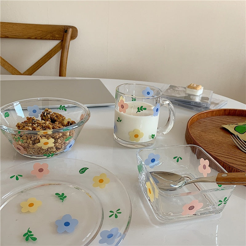 Ditsy Daisy Fresh & Floral Breakfast Set