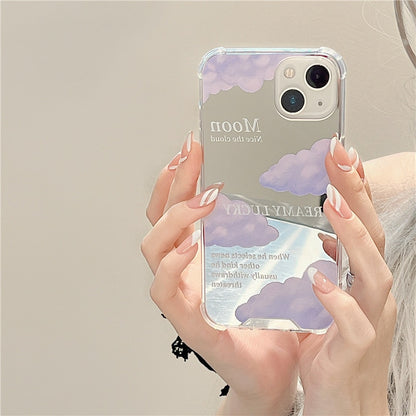 Moon & Sky Mirrored iPhone Case