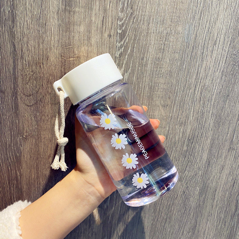 Daisy Flower Water Bottle