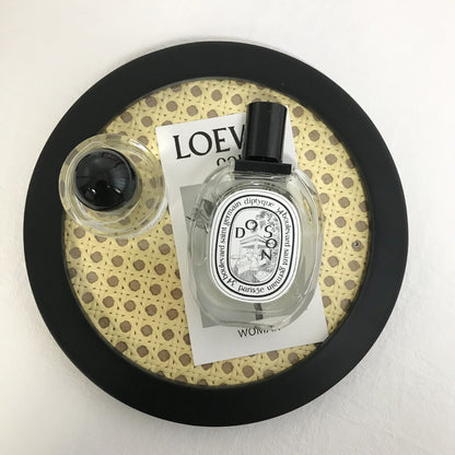 Japanese Rattan Decorative Tray