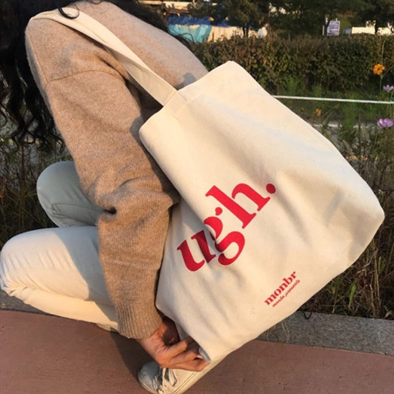 The "Ugh" Canvas Tote Bag