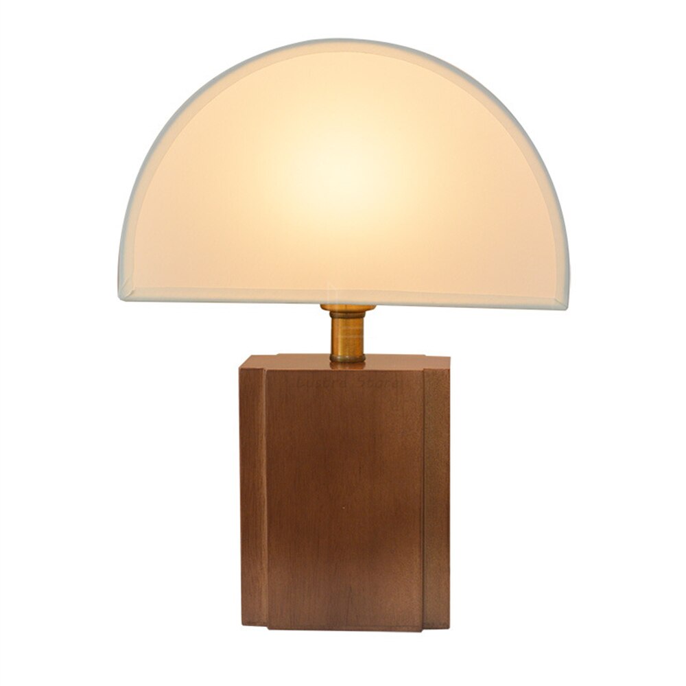 Nordic Mid Century Wooden Lamp