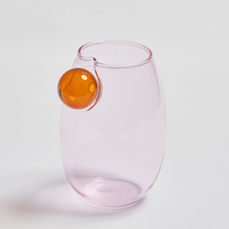 Danish Pastel Ball Glass Tumbler