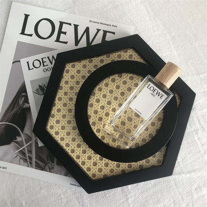 Japanese Rattan Decorative Tray