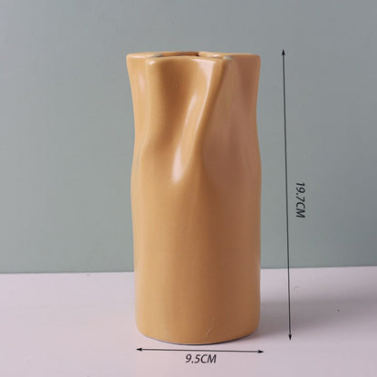 Sweet Pastel Figurine Vase