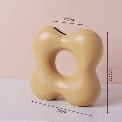 Sweet Pastel Figurine Vase