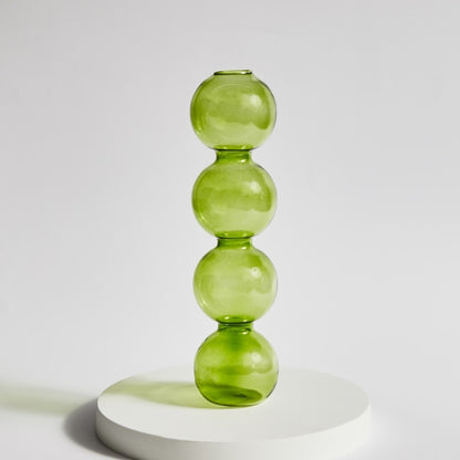 Green Tier Vase & Candle Holder