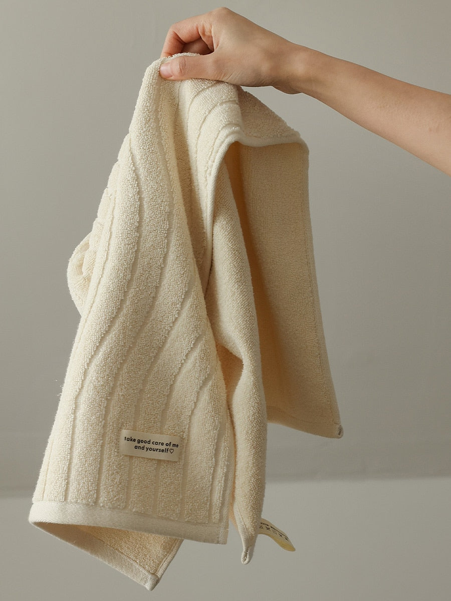 cotton towel with texture 