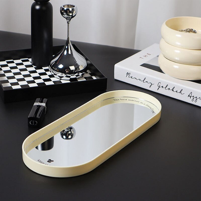 Lettered Mirrored Dressing Table Tray
