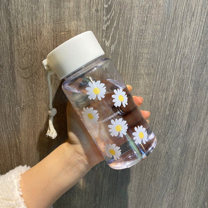 Daisy Flower Water Bottle