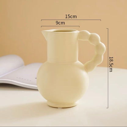 French Cream Bubble Jug