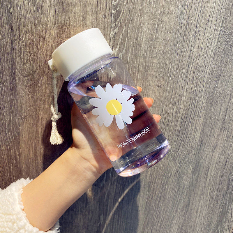 Daisy Flower Water Bottle