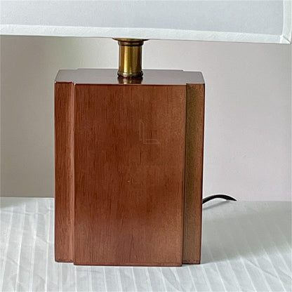 Nordic Mid Century Wooden Lamp