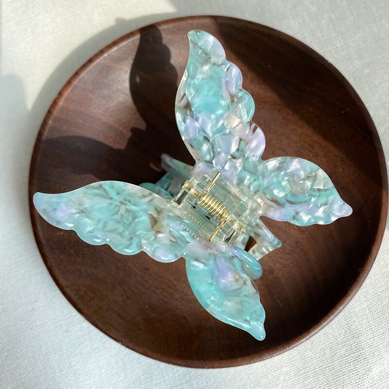Shimmery Butterfly Hair Clasp