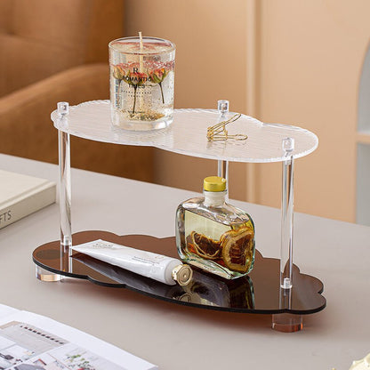 Double Tier Perfume & Make Up Stand