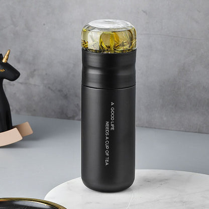 Thermos Flask With Filter Tea Maker