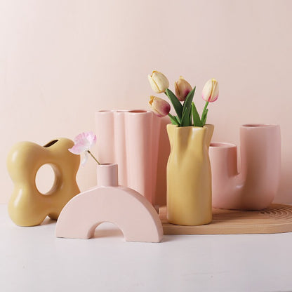 pink trendy home decor 
